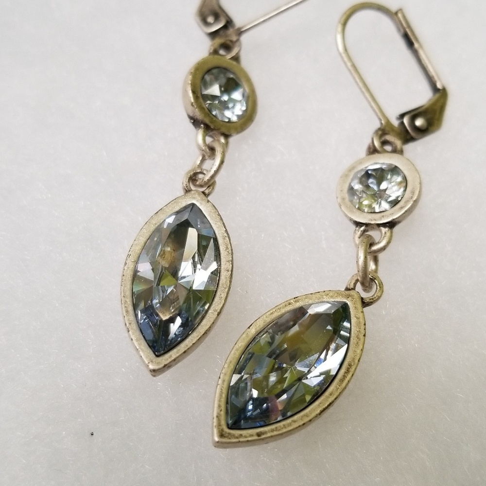 Display piece....Blue Shade Earrings